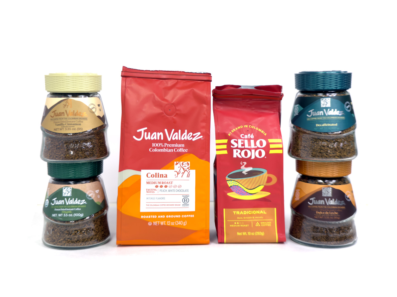 Cafe Juan Valdez y Sello Rojo