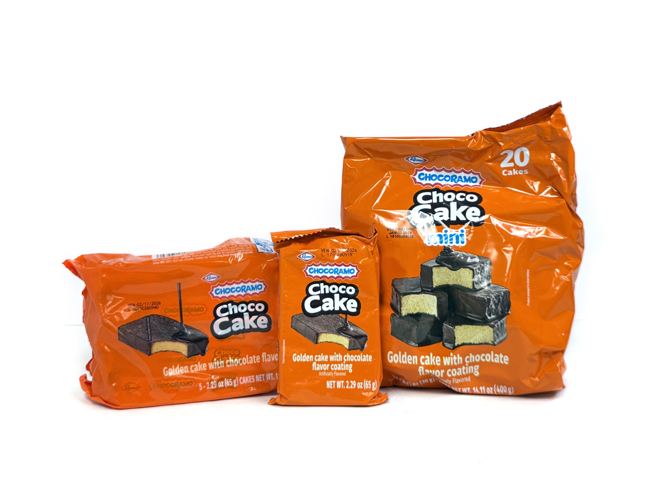 Chocoramo individual o en paquete, grande o pequeño.